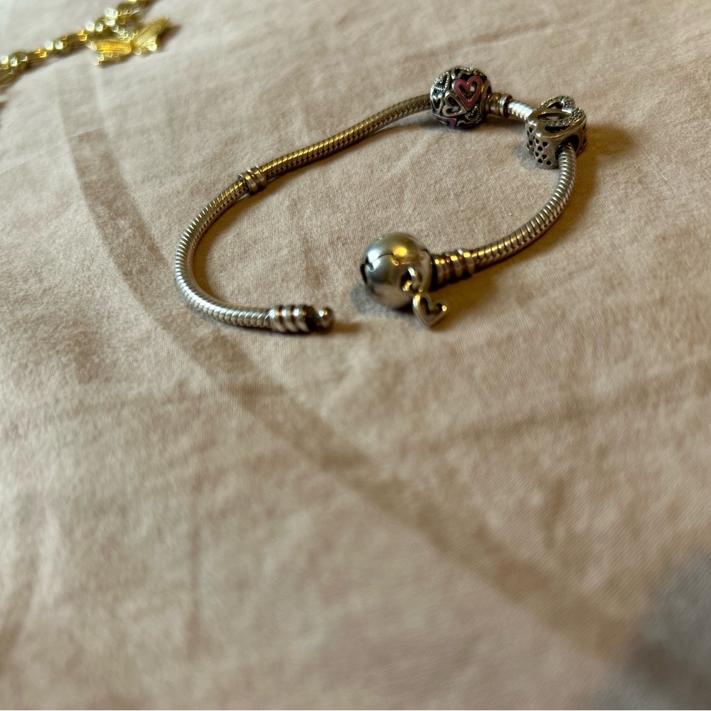 Pandora Charm Bracelet - 7”